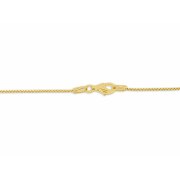 Collar enchapado en oro con Yeshua en Escritura Bíblica