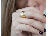 Anillo de Cabalá con el nombre de Dios KLI