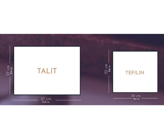 Set de Bolso de Talit y de Tefilin PREC16