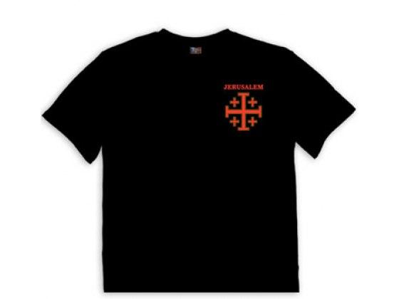 Remera Cruz de Jerusalén - Compraenisrael