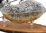Shofar corto para Aceite de Unción en Plata - Jerusalem - Compraenisrael
