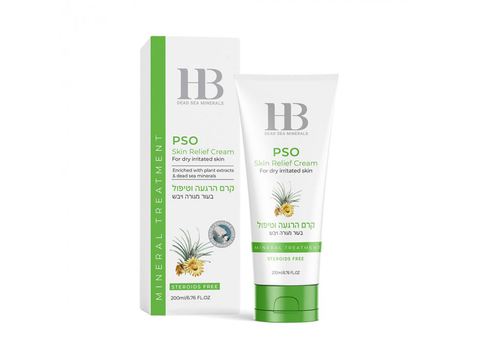 Crema para alivio de la piel con PSO Health & Beauty