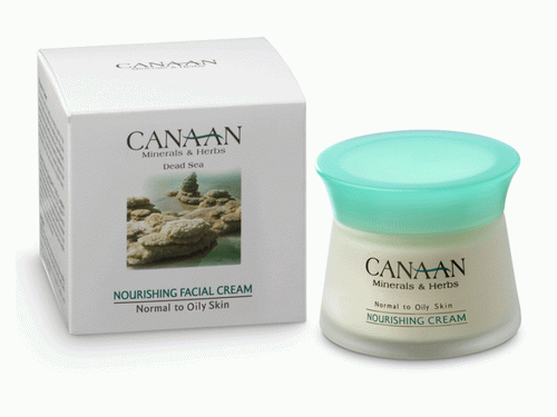 Crema facial nutritiva Canaan