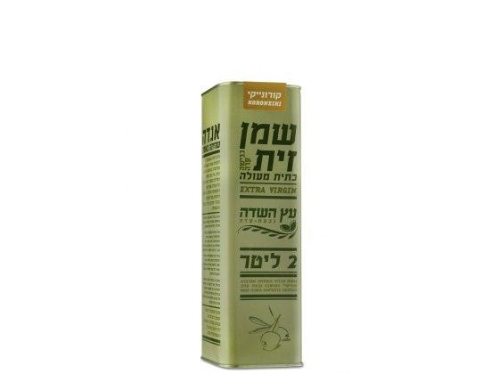 Aceite de Oliva Extra Virgen Israelí Etz Hasade Aceitunas Koroneiki (2L) - Compraenisrael