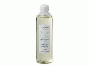 Aceite del Mar Muerto para masajes corporales Canaan - Compraenisrael