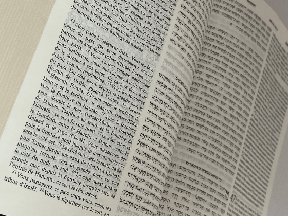 Bible Hébreu - Français - Cuir et fermeture éclair - Compraenisrael
