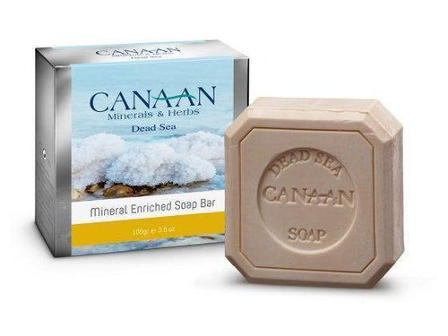 Jabón de barro enriquecido del Mar Muerto Canaan Silver Line X3 - Compraenisrael