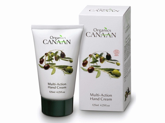 Crema orgánica para manos Canaan - Compraenisrael