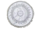 Funda circular para Matzá del Seder de Pesaj en seda - Compraenisrael