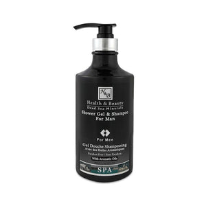 Gel de ducha y Shampoo para hombres con aceite aromáticos Health & Beauty - Compraenisrael