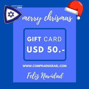 Gift Card - Feliz Navidad - Compraenisrael