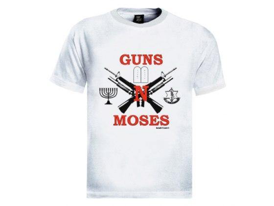 Remera Guns n' Moses para hombres - Compraenisrael