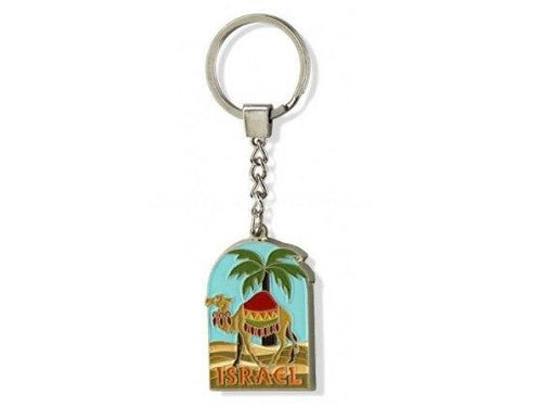Llavero Camello con Palmera - Compraenisrael