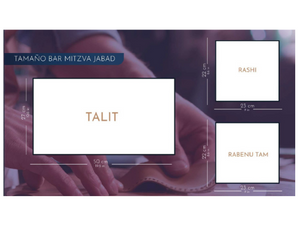 Set de Bolso de Talit y de Tefilin TEXB01