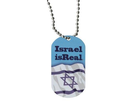 Placa de identificación Israel Is Real - Compraenisrael