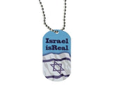 Placa de identificación Israel Is Real - Compraenisrael