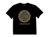 Remera Cruz de Jerusalén en Mosaico - Compraenisrael